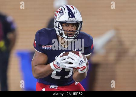 MOBILE, AL - NOVEMBER 12: South Alabama Jaguars punter Jack Brooks (92 ...