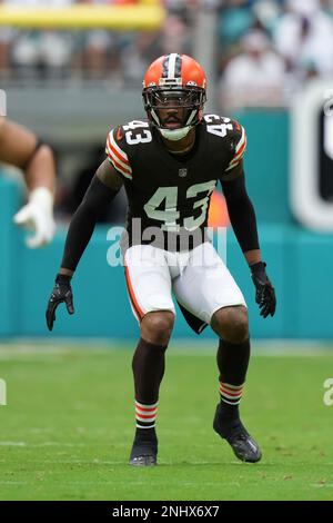 MIAMI GARDENS, FL - NOVEMBER 13: Cleveland Browns safety John