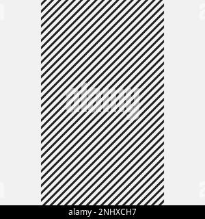 Trendy pattern with black slanted lines in center of poster. Copyspace left and right. Black lines slanted at 45 degree angle. Monochrome business des Stock Vector