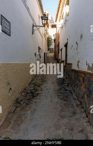 street view of the beautiful village of jimena de libar, andalucia spain Stock Photo