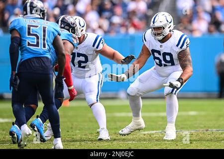 NASHVILLE, TN - OCTOBER 23: Tennessee Titans offensive tackle