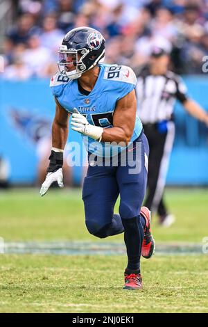 NASHVILLE, TN - OCTOBER 23: Tennessee Titans linebacker Joe