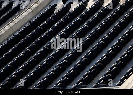 INGLEWOOD, CA - OCTOBER 30: Detail view of parabolic sound