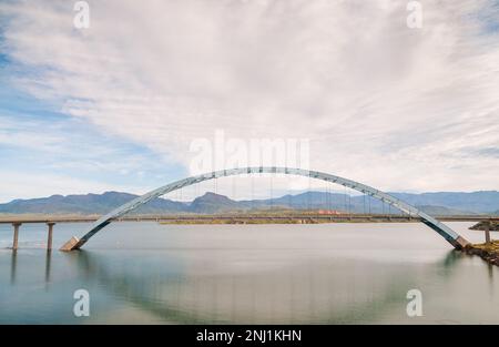 Roosevelt Lake Stock Photo