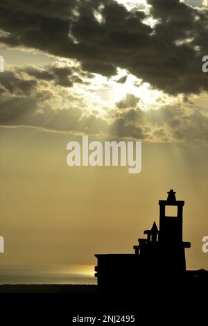 Surise at Ostuni (Brindisi) Puglia Italy Stock Photo