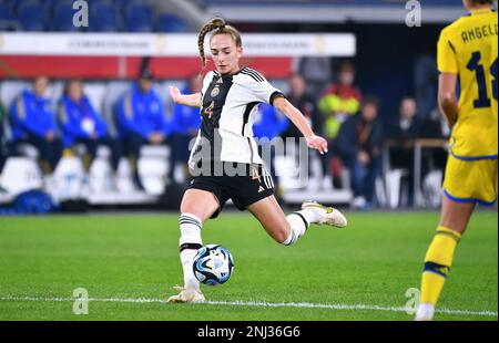 Women's international, Schauinsland-Reisen-Arena Duisburg; Germany - Sweden; Stock Photo