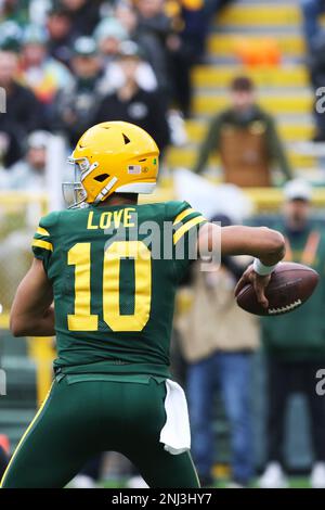 GREEN BAY, WI - OCTOBER 16: Green Bay Packers quarterback Jordan