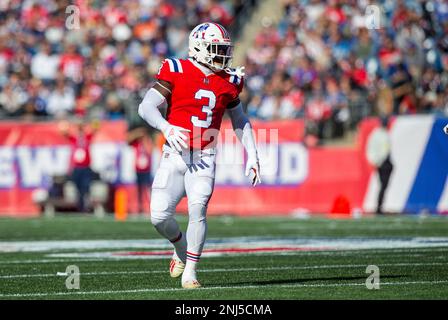 FOXBOROUGH, MA - OCTOBER 09: New England Patriots safety Jabrill