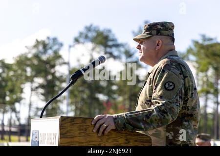 290th Military Police Brigade, U.S. Army Reserve, held a change of command ceremony and a change of responsibility ceremony at Camp Shelby Joint Forces Training Center, Mississippi, on Friday, August 5, 2022. During the ceremony, Col. John Dunn relinquished command to the incoming commander, Col. Jonathan Bennett. Following the change of command, Command Sgt. Maj. Jeffery Culberson assumed responsibility from Command Sgt. Maj. Kyle Jenkins. Stock Photo