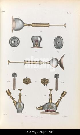 Victorian Surgical Instruments Ilustration Circa 1899 Stock Photo