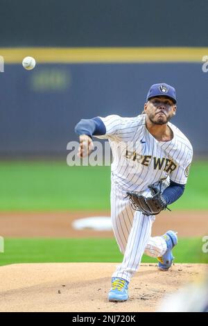 MILWAUKEE, WI - OCTOBER 02: Milwaukee Brewers center fielder