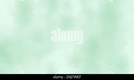 Abstract pastel light green background, elegant gradient green background Stock Photo