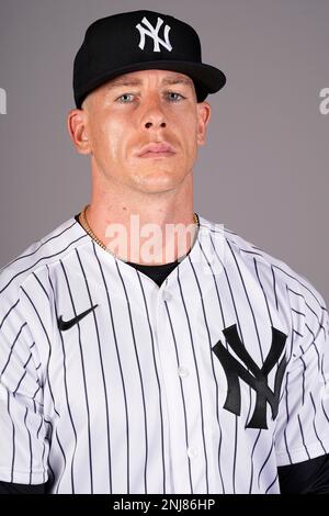 New York Yankees' Ian Hamilton pitches during the fifth inning of a baseball  game against the Tampa Bay Rays Tuesday, Aug. 1, 2023, in New York. (AP  Photo/Frank Franklin II Stock Photo 