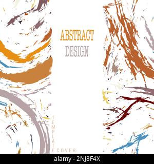 Template for background, cover, screensaver, website and creative idea in abstract style. Layout for interior ideas, corporate style and decorative cr Stock Vector