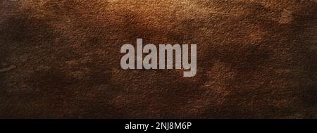Abstract industrial rusty metal background, banner - in the form of a rough embossed metal surface, closeup Stock Photo