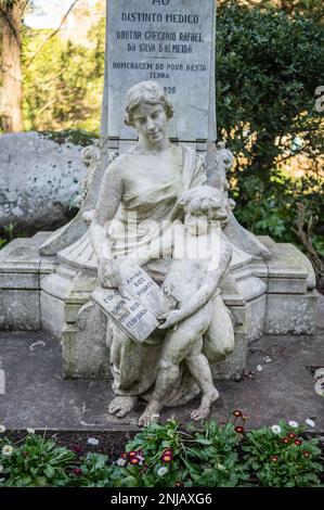 Street sculptures in Sintra, Portugal Stock Photo