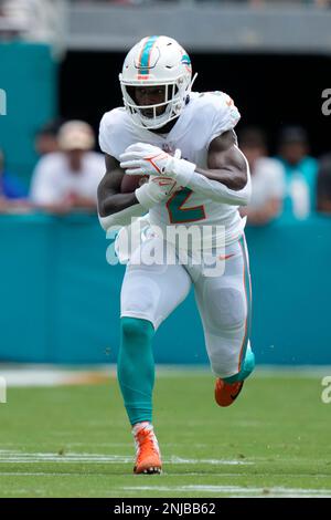 MIAMI GARDENS, FL - SEPTEMBER 11: Miami Dolphins running back