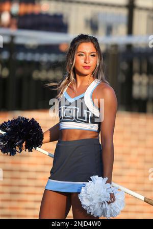 NORFOLK, VA - SEPTEMBER 02: Old Dominion Monarchs Cheerleader Performs ...