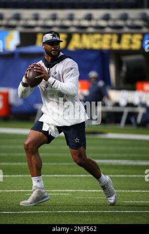 INGLEWOOD, CA - AUGUST 20: Dallas Cowboys quarterback Dan Prescott