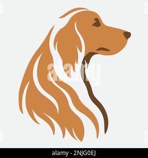 Cute Dog Flat vector illustration Stock Vector Image & Art - Alamy