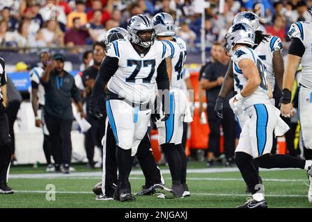 Carolina Panthers wide receiver Charleston Rambo (85) after a preseason NFL  football game, Friday, Aug. 19, 2022, in Foxborough, Mass. (AP  Photo/Charles Krupa Stock Photo - Alamy