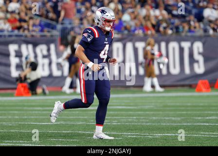 FOXBOROUGH, MA - AUGUST 19: New England Patriots offensive tackle Yodny  Cajuste (72) in warm up before an NFL preseason game between the New  England Patriots and the Carolina Panthers on August