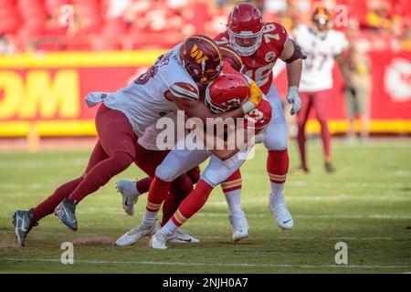 August 13, 2022 : Washington Commanders wide receiver Dax Milne (15) during  the preseason game between the