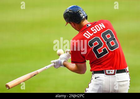 After hectic year, Braves' Matt Olson settled in, fixed his swing