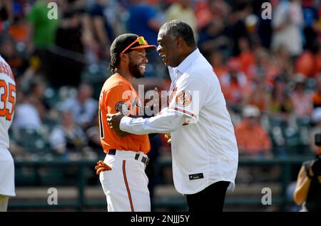 Baltimore Orioles Eddie Murray(33) in action during a game from