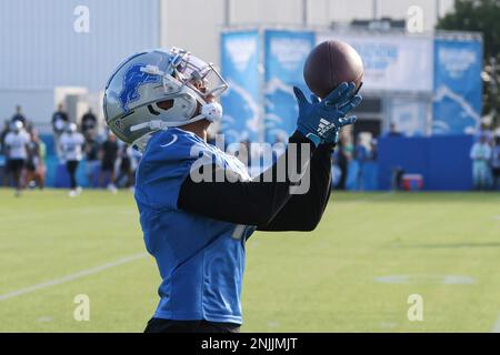 Former Detroit Lions WR Calvin Johnson's Megatron Camp in Pontiac