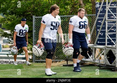 FOXBOROUGH, MA - AUGUST 19: New England Patriots offensive lineman Kody  Russey (66) in warm up before an NFL preseason game between the New England  Patriots and the Carolina Panthers on August