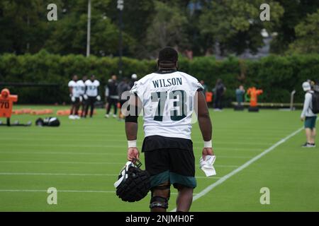 Philadelphia Eagles defensive tackle Marvin Wilson (73) in action