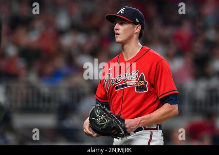 ATLANTA, GA – JUNE 07: Atlanta starting pitcher Kyle Wright (30