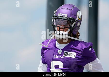 EAGAN, MN - JULY 27: Minnesota Vikings running back Dalvin Cook (4) takes  the field during the first day of Minnesota Vikings Training Camp at TCO  Performance Center on July 27, 2022