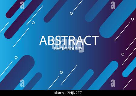 Blue color geometric background. Dynamic shapes composition. Stock Vector