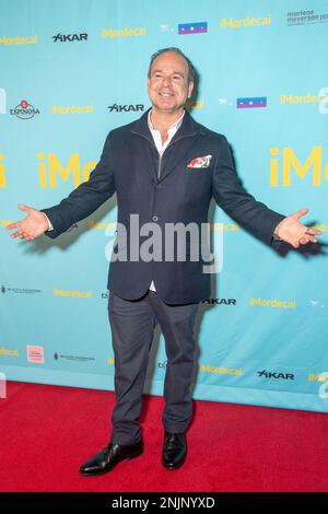 New York, United States. 22nd Feb, 2023. Marvin Samel attends the 'iMordecai' New York Screening at JCC Manhattan in New York City. Credit: SOPA Images Limited/Alamy Live News Stock Photo
