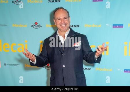 New York, United States. 22nd Feb, 2023. Marvin Samel attends the 'iMordecai' New York Screening at JCC Manhattan in New York City. (Photo by Ron Adar/SOPA Images/Sipa USA) Credit: Sipa USA/Alamy Live News Stock Photo