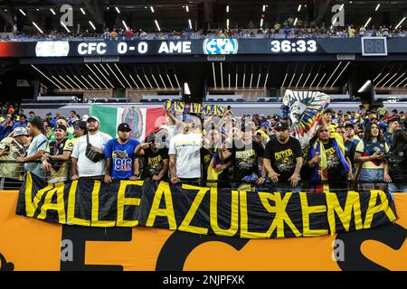 Miles de personas asisten al Allegiant Stadium para apoyar a América y  Chelsea