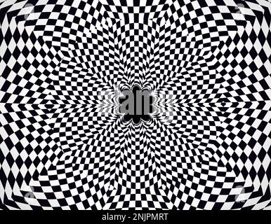 Optical Illusion Stock Photo