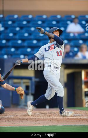 Maui Ahuna (10) (Tennessee) of Team Stripes during a game against Team  Stars on July 1, 2022 at Durham Bulls Athletic Park in Durham, North  Carolina. (Tracy Proffitt/Four Seam Images via AP