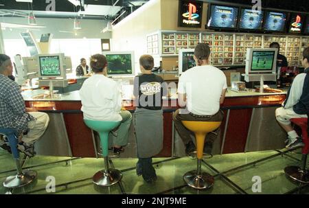 1999, PlayStation Store at the Sony Metreon complex in San