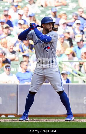 MILWAUKEE, WI - JUNE 26: Toronto Blue Jays catcher Alejandro Kirk