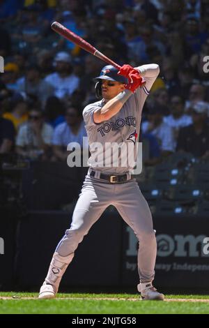 MILWAUKEE, WI - JUNE 26: Toronto Blue Jays catcher Alejandro Kirk