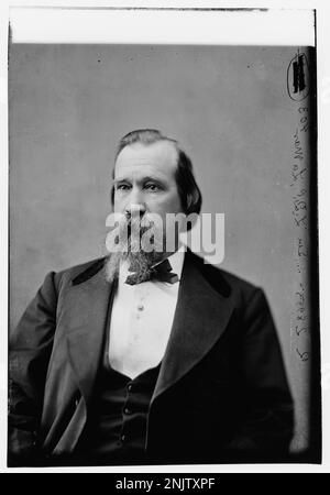 Hon. Lucius Quintus Cincinnatus Lamar of Mississippi, Colonel of 18th Miss. Inf. C.S.A. Sect'y of Interior in Cleveland's Cabinet, Supreme Court Judge Stock Photo