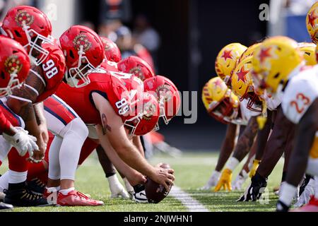 CANTON, OH - JUNE 11: New Jersey Generals running back Kingston