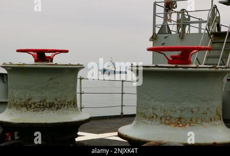 Spanish Tug And Fire Boat Spain Hi-res Stock Photography