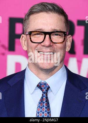 Westwood, United States. 22nd Feb, 2023. WESTWOOD, LOS ANGELES, CALIFORNIA, USA - FEBRUARY 22: Rob Thomas arrives at the Los Angeles Premiere Of STARZ's 'Party Down' Season 3 held at the Regency Bruin Theatre on February 22, 2023 in Westwood, Los Angeles, California, United States. (Photo by Xavier Collin/Image Press Agency) Credit: Image Press Agency/Alamy Live News Stock Photo