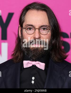 Westwood, United States. 22nd Feb, 2023. WESTWOOD, LOS ANGELES, CALIFORNIA, USA - FEBRUARY 22: Martin Starr arrives at the Los Angeles Premiere Of STARZ's 'Party Down' Season 3 held at the Regency Bruin Theatre on February 22, 2023 in Westwood, Los Angeles, California, United States. (Photo by Xavier Collin/Image Press Agency) Credit: Image Press Agency/Alamy Live News Stock Photo