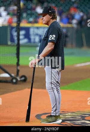 Houston, Texas. June 22, 2022, Houston Astros relief pitcher Ryne Stanek  (45) pitches in the sixth inning against the New York Mets. The Astros  defeat the Mets 5-3, Wednesday, June 22, 2022