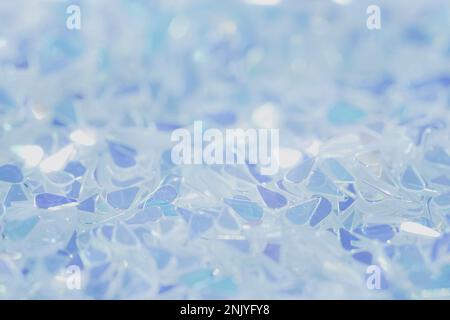 Full frame background of various diamond grains with shiny surface in pile Stock Photo